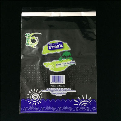 ODMは多色刷り野菜Odorproofのためのマイクロ穴があいた袋を印刷した